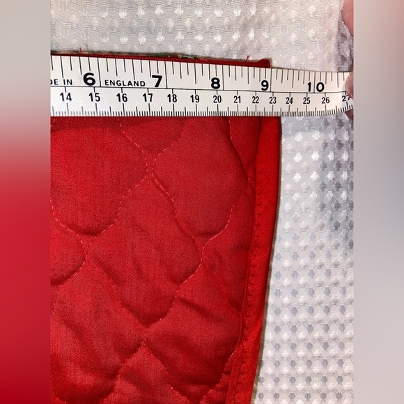 3/55$‎ Red Christmas Holiday Vintage 80’s stocking dogs colley gifts Christmas - Picture 3 of 11